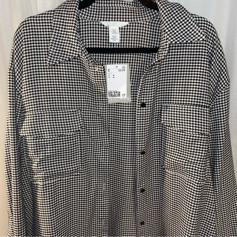 NWT H&M - Oversized Button Down Shacket
